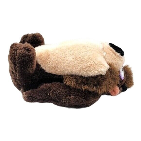 Warner Brothers Taz Plush Brown 9" Cartoon Stuffed Animal Toy 1971 Vintage - Picture 3 of 11
